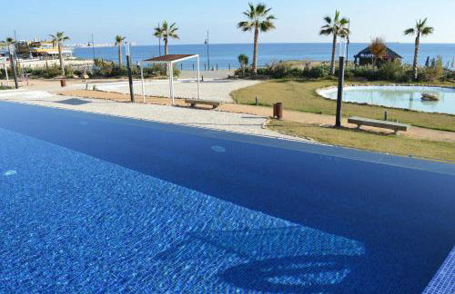 Super zeezicht in eerste lijn met verwarmd zwembad en fitness - Foto 1