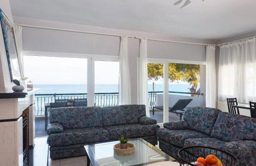 Siviri Sunset Amazing Sea View- With fireplace -Starlink wifi - Foto 6