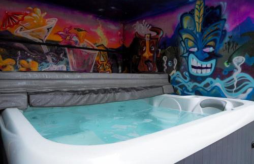 Sleek 4BR Townhouse - Rooftop - Hot Tub - Foto 3