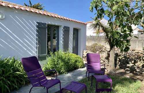 Maison rénovée près plage, 6 couchages, terrasse, BBQ, parking, internet inclus - FR-1-224B-588 - Foto 22