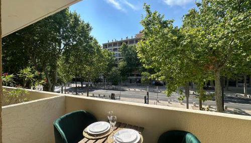 L'étape Aixoise - appartement climatisé terrasse centre ville Rotonde cours Mirabeau allées provençales - Foto 4