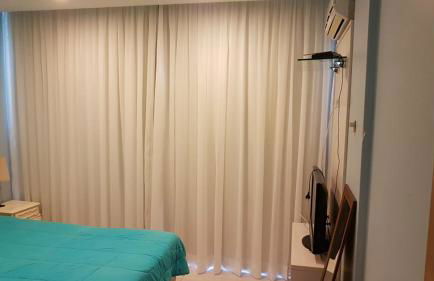 A melhor vista de Santos para 5 pessoas pé na areia - Foto 13