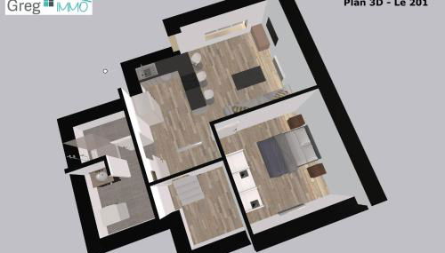 Le 201-GregIMMO-Appart'Hôtel - Foto 3