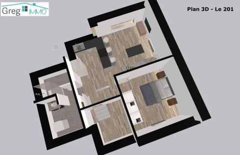 Le 201-GregIMMO-Appart'Hôtel - Foto 3