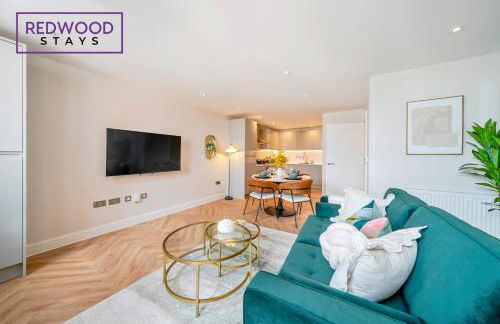 Brand New Premium Serviced Apartments, Free Parking, High-Speed WiFi By Redwood Stays - Foto 49