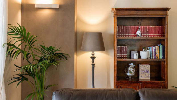 Zona de estar del vestíbulo