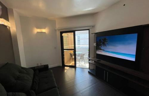 Flat moderno com vista para o mar e varanda! - Foto 21