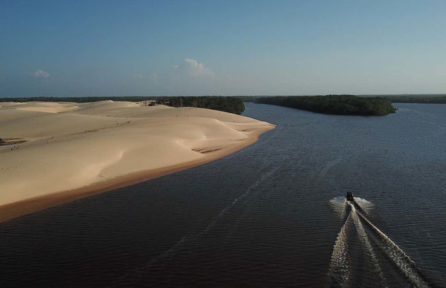 Traslado entre Barreirinhas y Atins en lancha rápida - Foto 3