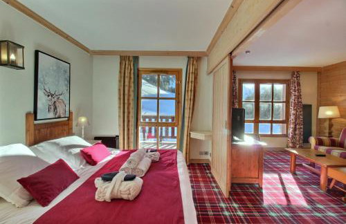ARC 1950, Appartement 1 chambre, 4 personnes, Exposition Sud, SAUNA, HAMMAM, JACUZZI, PISCINE - Foto 1
