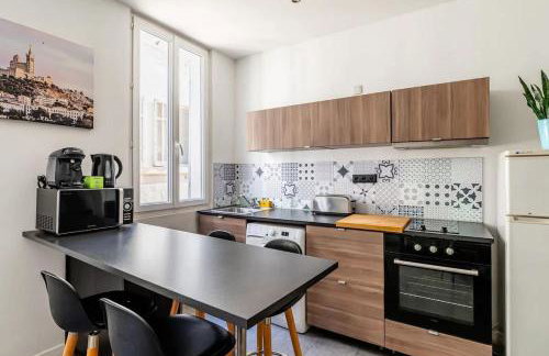 Appartement lumineux du Panier proche Cathedrale et MuCem - Foto 5