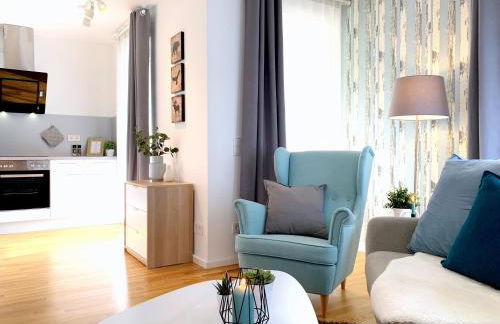 Moderne Ferienwohnung mit bodentiefer Dusche, Waschmaschine und Küche - "Hoffi" - Foto 15