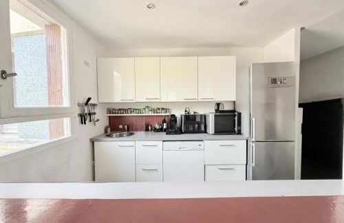 Appt Cosy Porte Paris parc Fleural et Parking - Foto 11