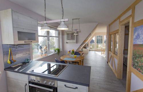 Ferienwohnung Utkiek, Meerblick mit Balkon - Photo 6