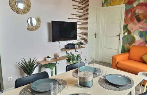 Le Fleury appartement moderne 2 chambres, à côté du salon du Bourget - Foto 13