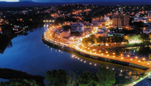 Panoramic view of Villa Carlos Paz