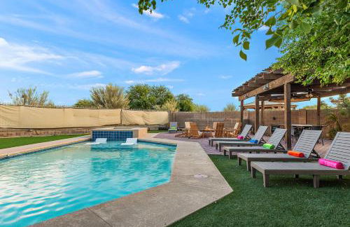 Dream And Drift Luxe Pool Spa Pool Table Firepit Paradise - Foto 72