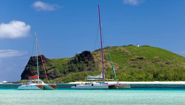 Durant la balade vers l'îlot Gabriel