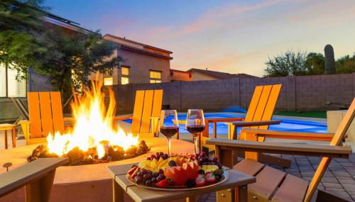 Dream And Drift Luxe Pool Spa Pool Table Firepit Paradise - Foto 5