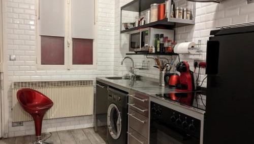 Duplex and private patio at Eiffel Tower - Foto 5, stove, toaster