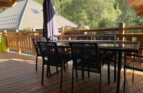 LE BLIZZARD Bel appartement avec grande terrasse dans vieille ferme de montagne rénovée - Foto 18