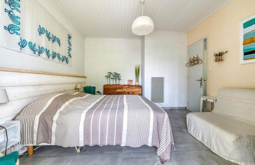 Maison de famille spacieuse à 1 min de la plage à pied, 2 chambres - Foto 10