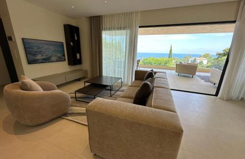 Villa Les Issambres, piscine débordement, vue mer - Foto 5