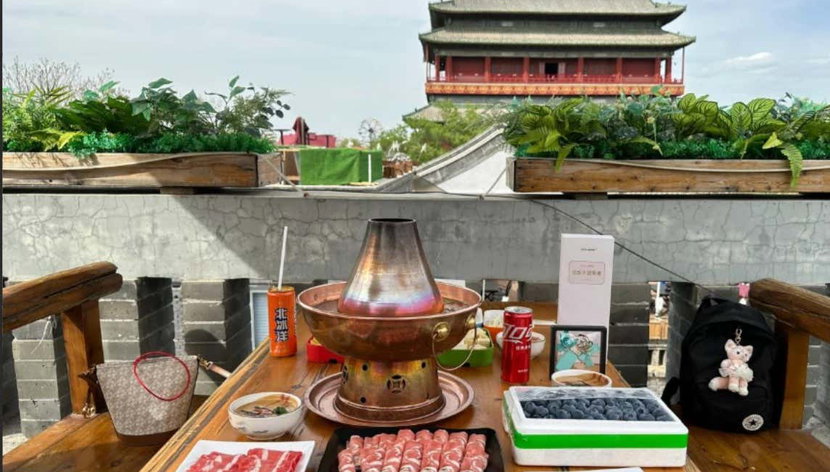 Tour gastronómico por Pekín - Foto 2, Tomaremos el hot pot con vistas a la Torre del Tambor de Pekín
