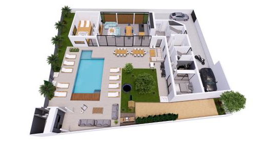 Villa de luxe piscine jacuzzi - Foto 4