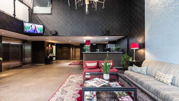 Zona de estar del vestíbulo