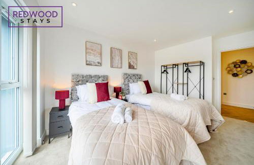 Brand New Premium Serviced Apartments, Free Parking, High-Speed WiFi By Redwood Stays - Foto 73
