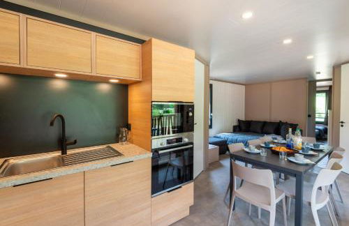 Gîte Chalet 6/8 pers. - Camping Les Berges du Bramont - Foto 42