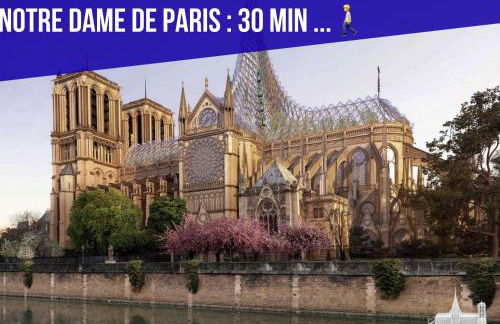 Lovely Central Paris Apartment with Rooftop View - Foto 57