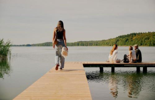 Raus Tiny House am See mit Sauna und Whirlpool - Foto 35