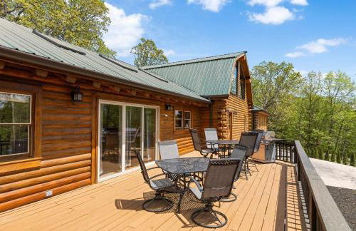 Sugar Rock Lodge Log Cabin on Tablerock Lake - Foto 6