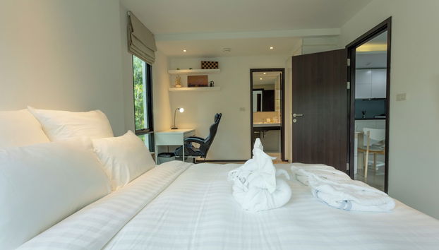 100mBeachfront gym Swimming Pools c100 - Foto 4, Habitación