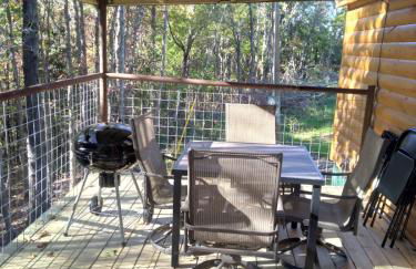 Cozy Cabin with Spa and Picnic Space in Marshall, Arkansas - Foto 9