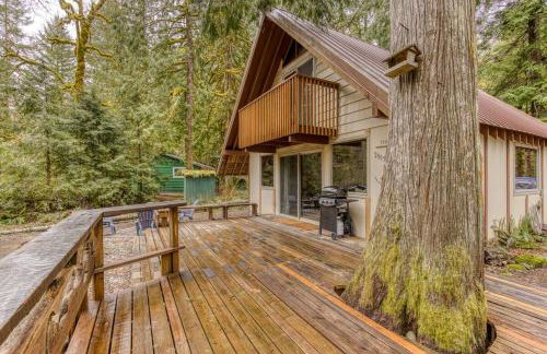 Thompson Cabin - Charming Salmon Riverfront A-Frame Oasis w/ fireplace - Foto 61