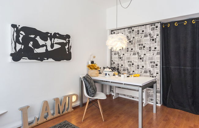 Black & White Apartment - Foto 13