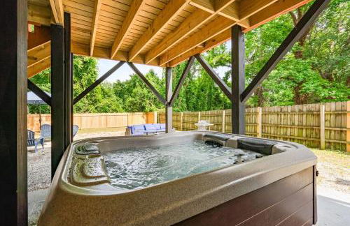 Boho 5BR Modern Villa w Hot Tub, Grill, Patio and Backyard - Foto 22