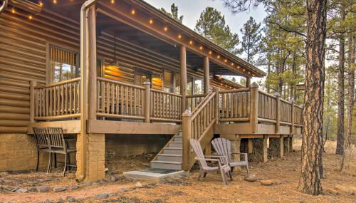 3 Mi to Golf Course Show Low Escape with Fire Pit - Foto 3