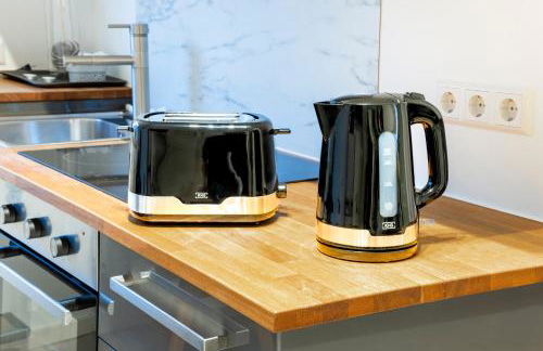 MOLA Apartments-Historische Ferienwohnung im Bachviertel Herdecke Zentrum für 3 Personen-Gratis Parkplatz-Highspeed WLAN-auch für Langzeit geeignet - Foto 14