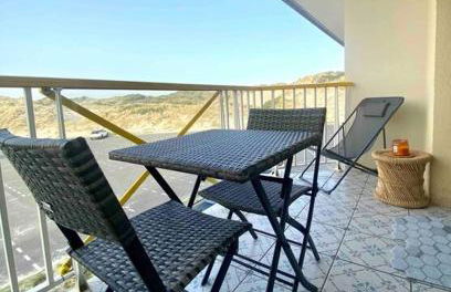 Studio DUNES de NALA avec balcon vue Dunes et latérale Mer pour 4 pers 100m plage wifi ménage compris - Foto 12