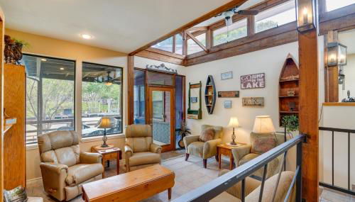 Deck and Gas Grill Riverfront McQueeney Duplex - Foto 3