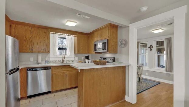 OSH Walk to Main St - Foto 5, Cocina privada