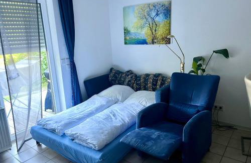 Fußläufig zu S-Bahn nach München und See Gemütliche und voll ausgestatette 2 Zimmer Ferienwohnung am Wörthsee mit Terrasse, Grill, Schaukel, Doppelbett oder getrennte Betten, ideal zum Entspannen aber auch zum Arbeiten - Foto 26