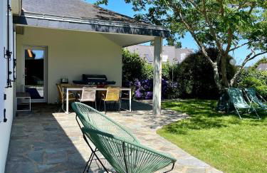 KerDesAmis - Tolles Ferienhaus in Strandnähe mit Sonnenterrasse, Boulebahn und großem Garten - Foto 11