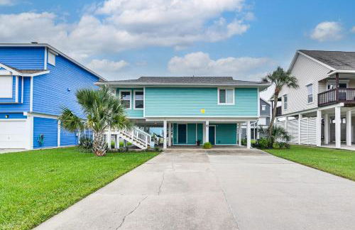 Colorful Beachside Oasis! Galveston Family Home - Foto 37