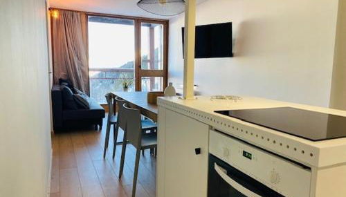 Appartement rénové 3 pièces, balcon, WIFI, 6/7 pers, Les Arcs 2000 - FR-1-346-529 - Foto 5