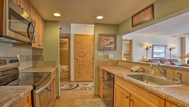 Copper Mountain Condo: Walk to American Eagle Lift - Photo 5, Intérieur