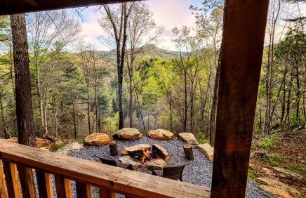 Luxury Mountain View Cabin Near Asheville NC - Foto 7